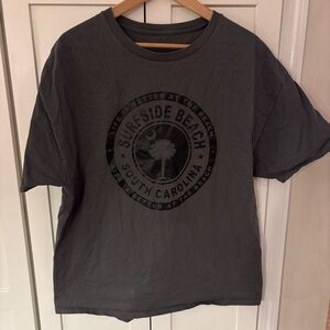 Surfside Beach Gray T-Shirt